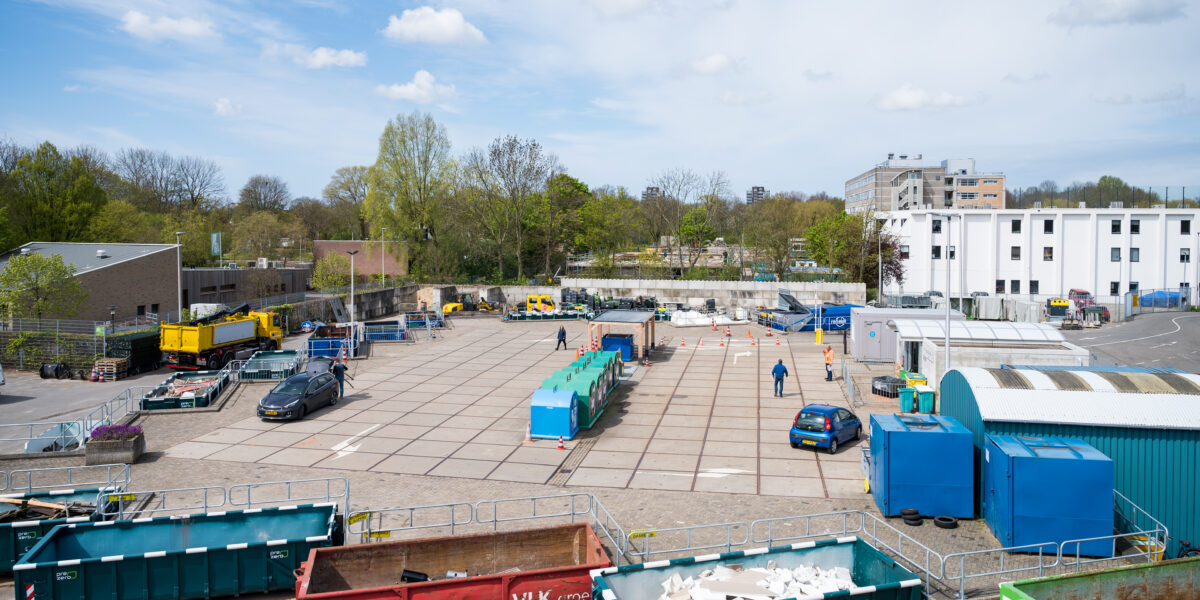 Milieustraat Leiderdorp woensdag eerder dicht