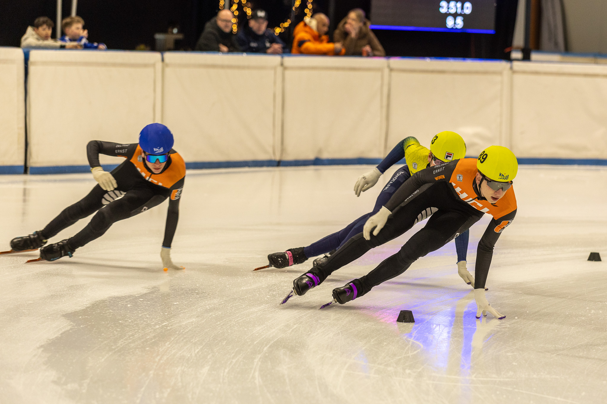 Twee rijders van de IHCL tijdens de relay