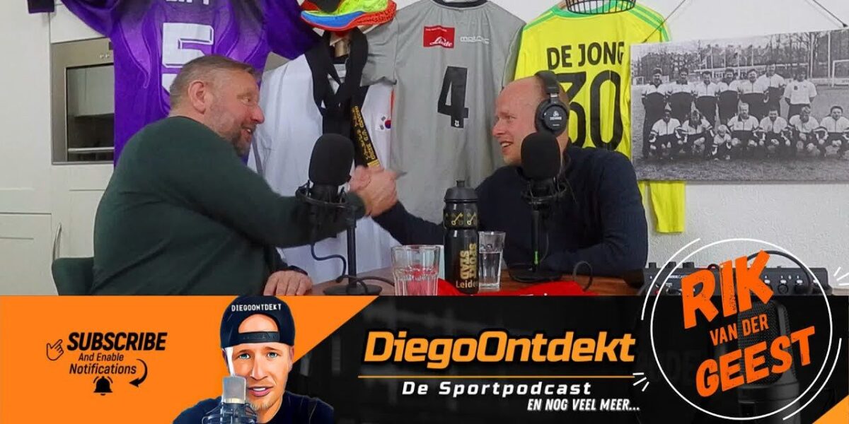 Sportpodcast DiegoOntdekt: Rik van der Geest over jeugd, carrière, breedtesport en toekomst