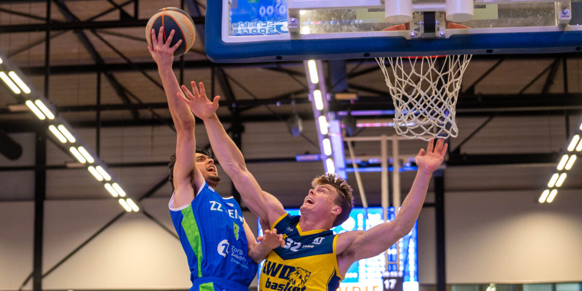 ZZ Leiden neemt thuisvoordeel over van LWD Basket