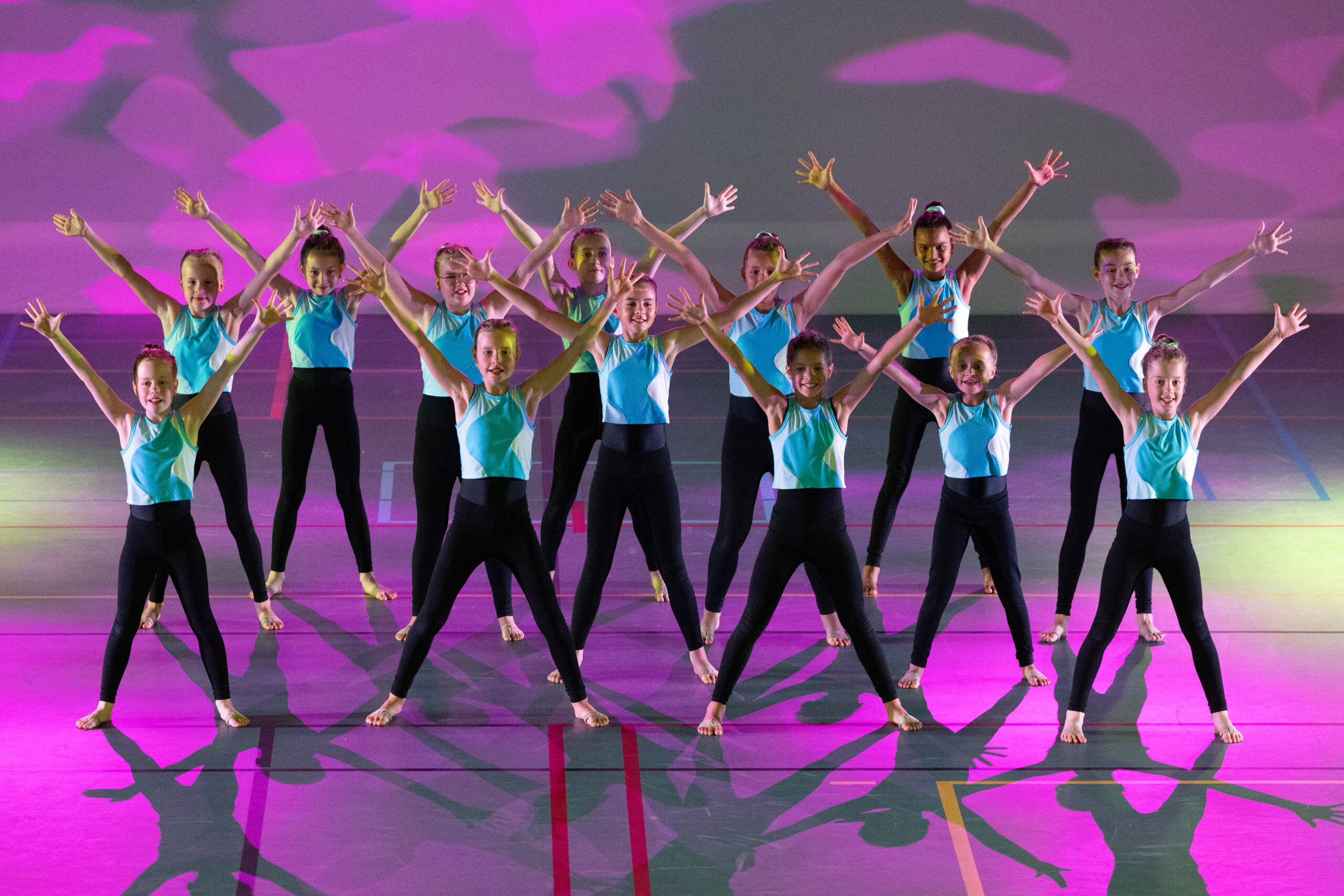 D-categorie t/m 13 jaar olv Karin Pleij : 1e van
Nederland in Barneveld NK D-categorieën