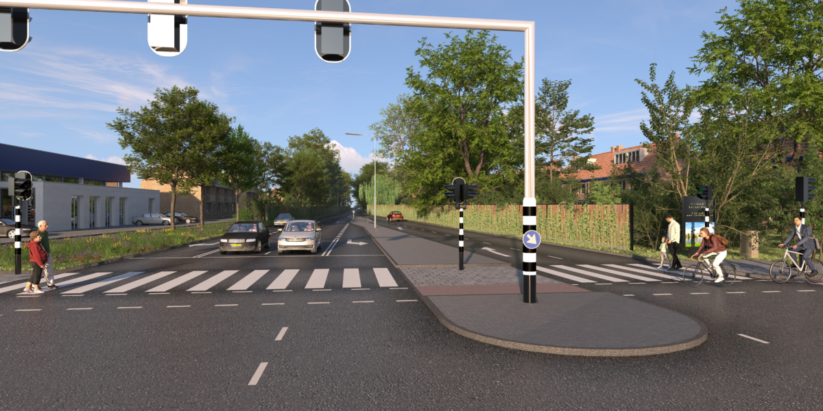 Definitief ontwerp geluidsschermen Persant Snoepweg gepresenteerd