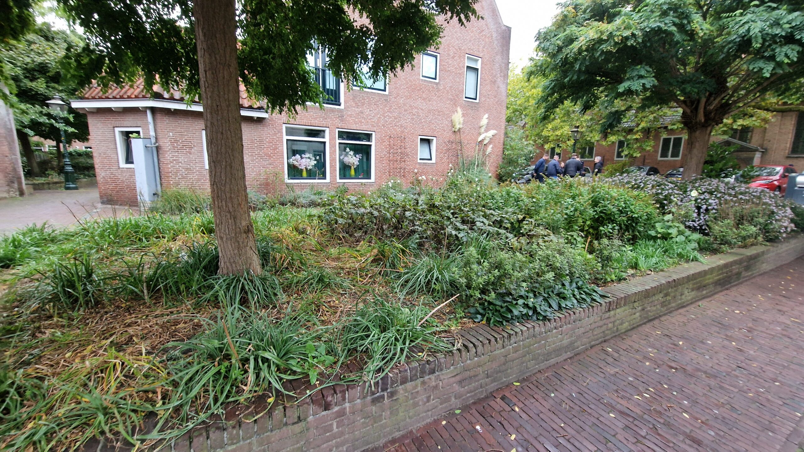 Het huidige groenvak blijft, en wordt aangevuld met andere groenvakken.