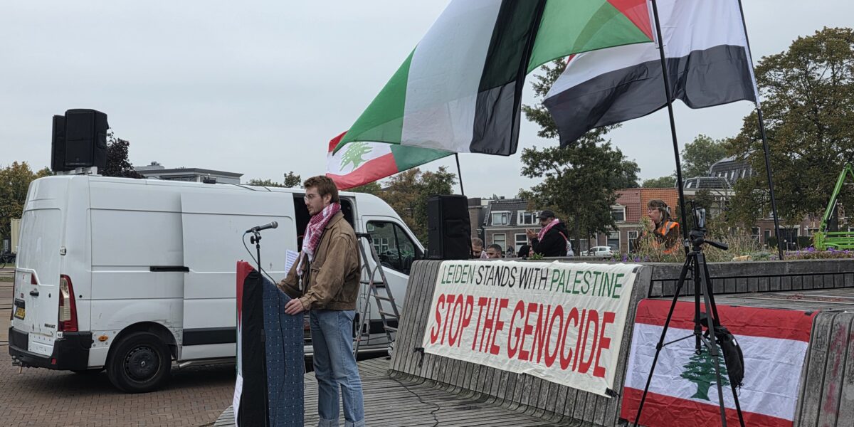 Leiden Palestina Coalitie kondigt 'grootste mars ooit' aan