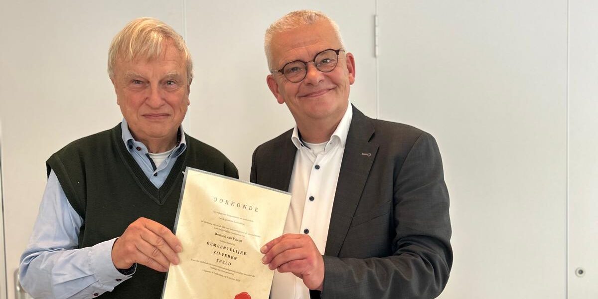 Zilveren Speld voor Leiderdorpse huisarts Roeland van Velzen