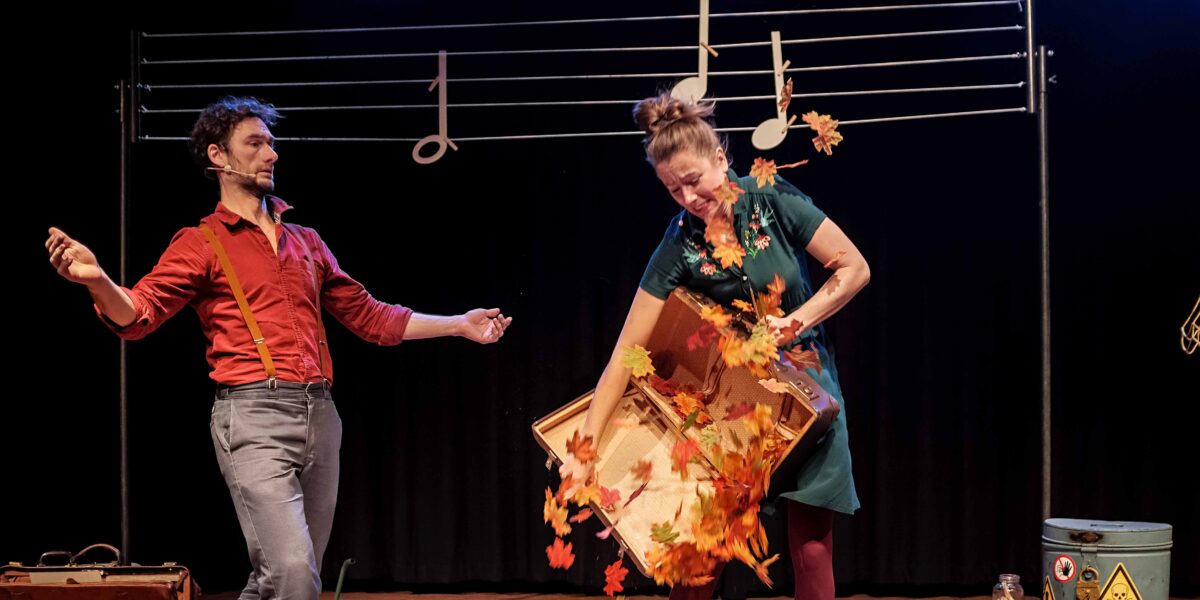 Jeugdtheater Lapstok speelt 'Op Notenjacht'