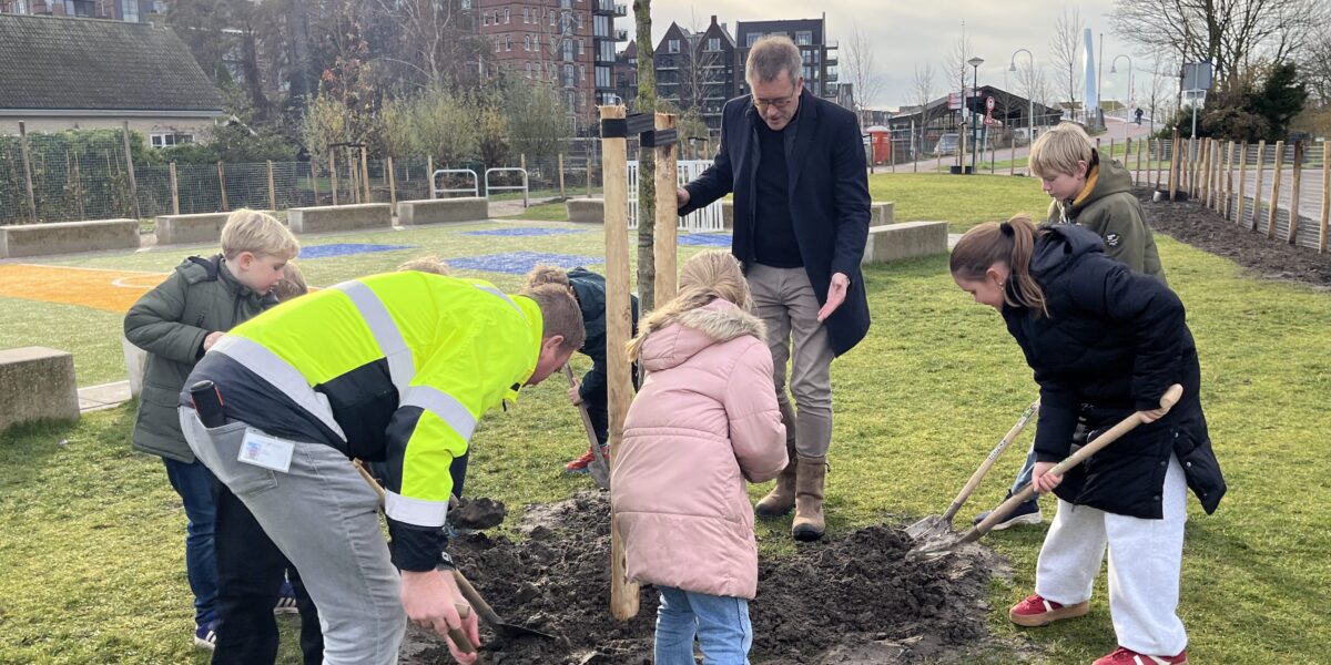 Nieuw speelterrein bij Het Dok geopend na ingrijpende opknapbeurt
