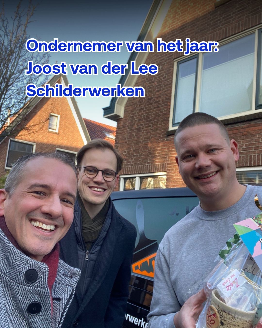 Ondernemer van het jaar: Joost van der Lee Schilderwerken