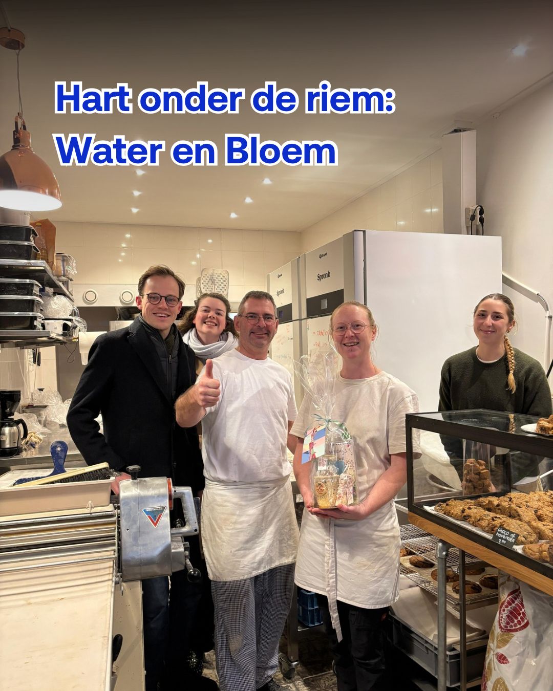 Hart onder de riem: Water & Bloem
