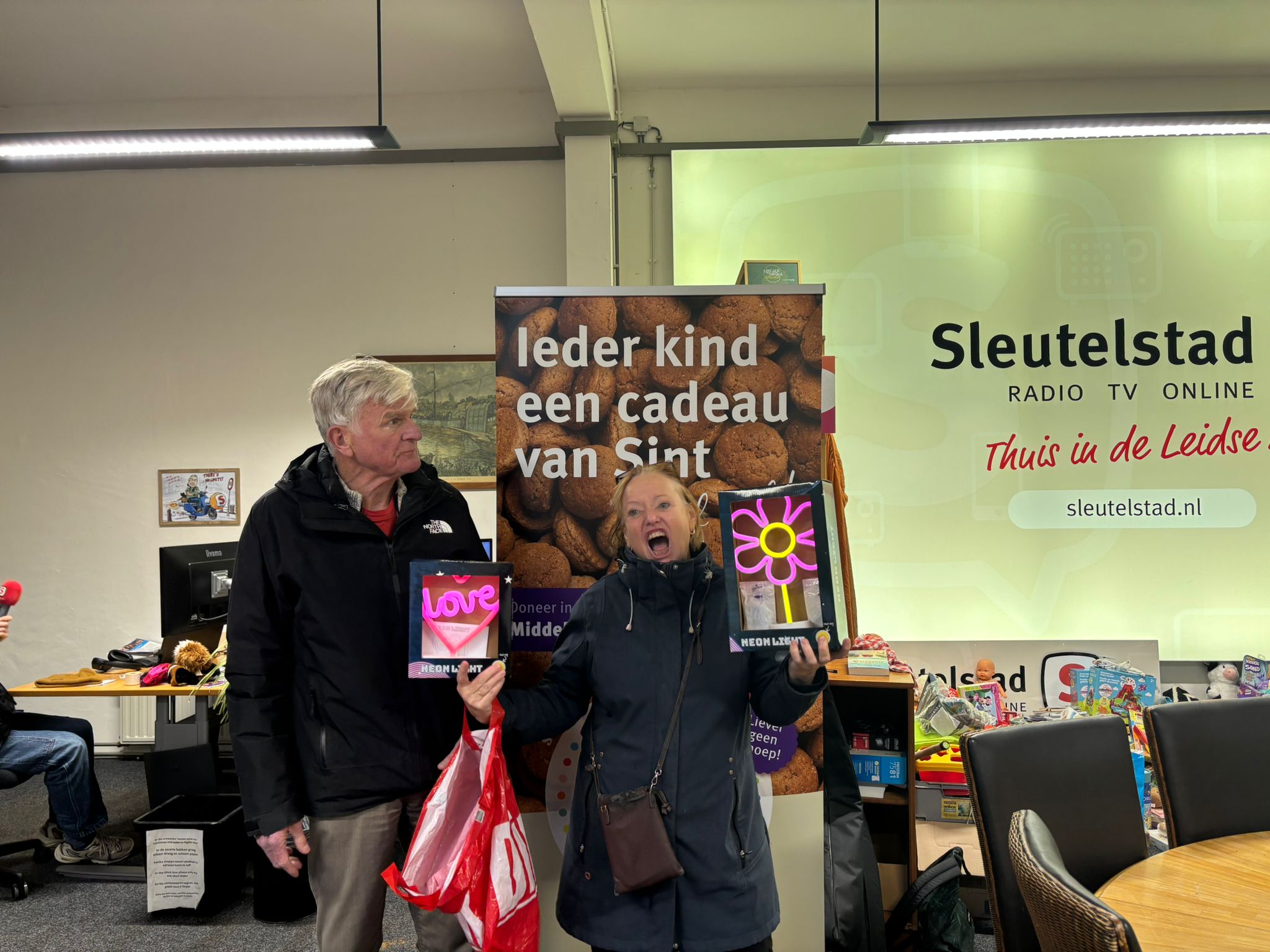 Het feestje van Saskia en Peter