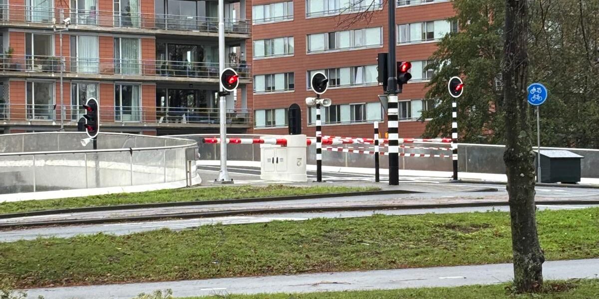 Julius Caesarbrug in storing