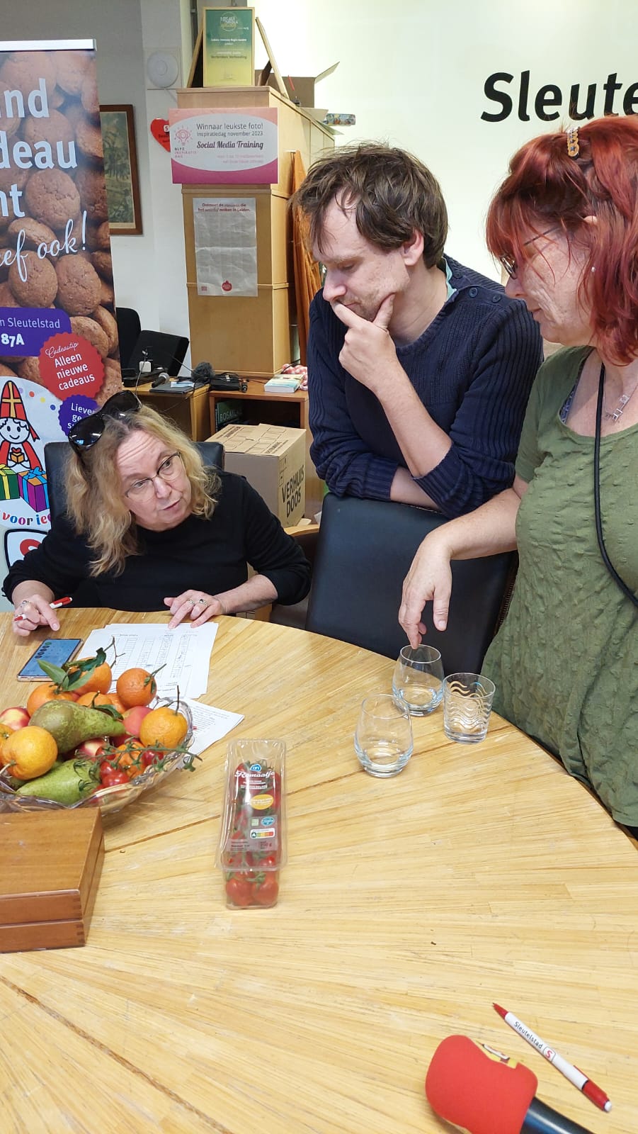 Het sleutelstad cadeau telteam