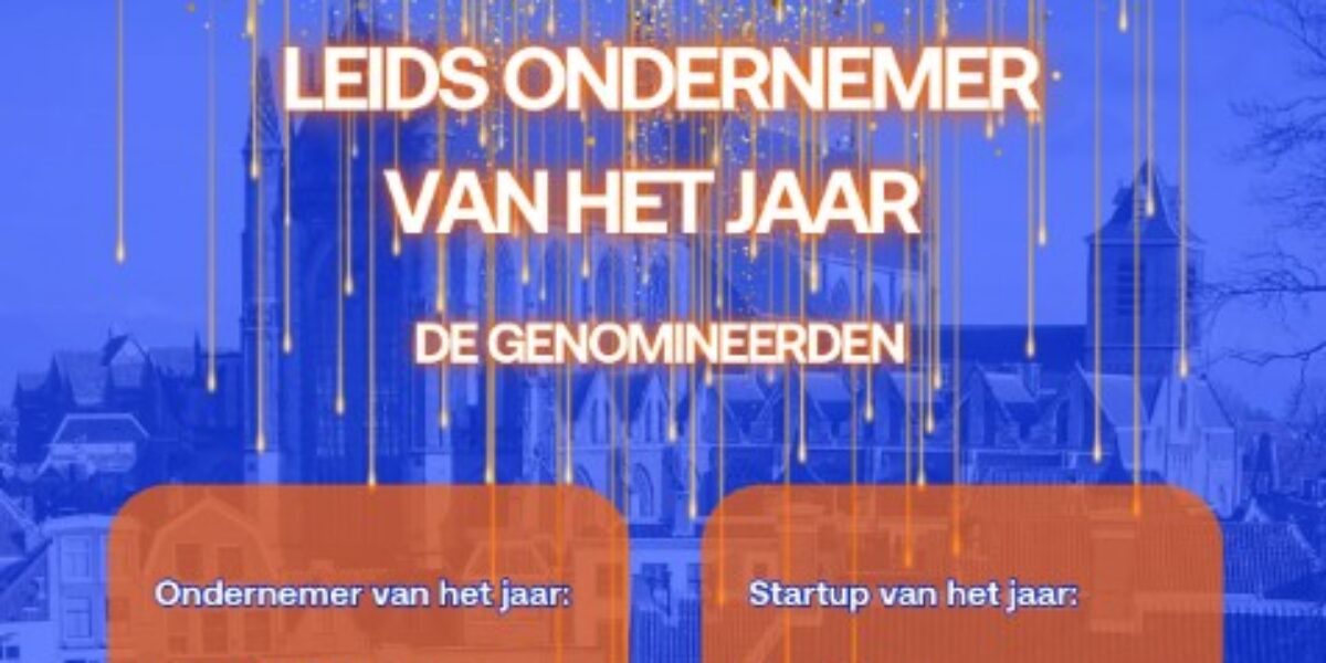 VVD Leiden maakt genomineerden ondernemerstitel bekend