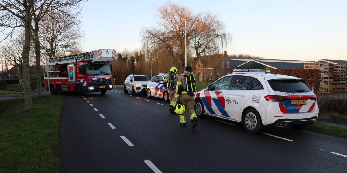 Brandweer rukt tevergeefs uit voor vuurkorf