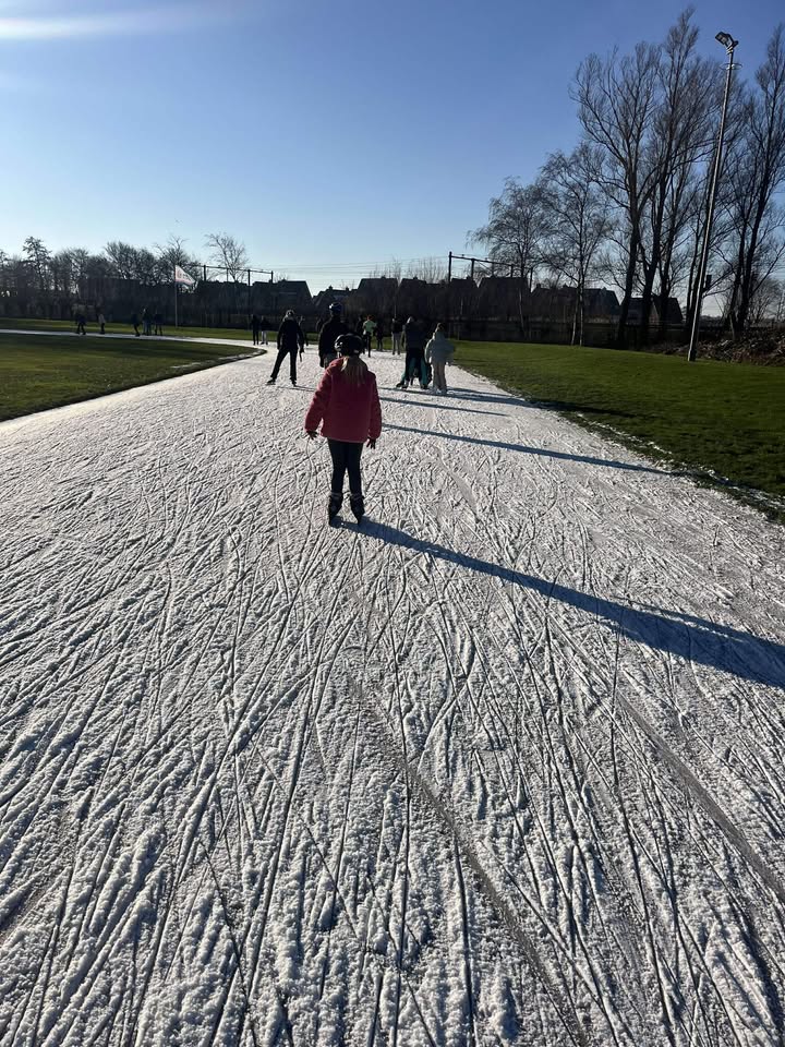 Ook Eva van Hartevelt bracht een bezoek aan Warmond. 