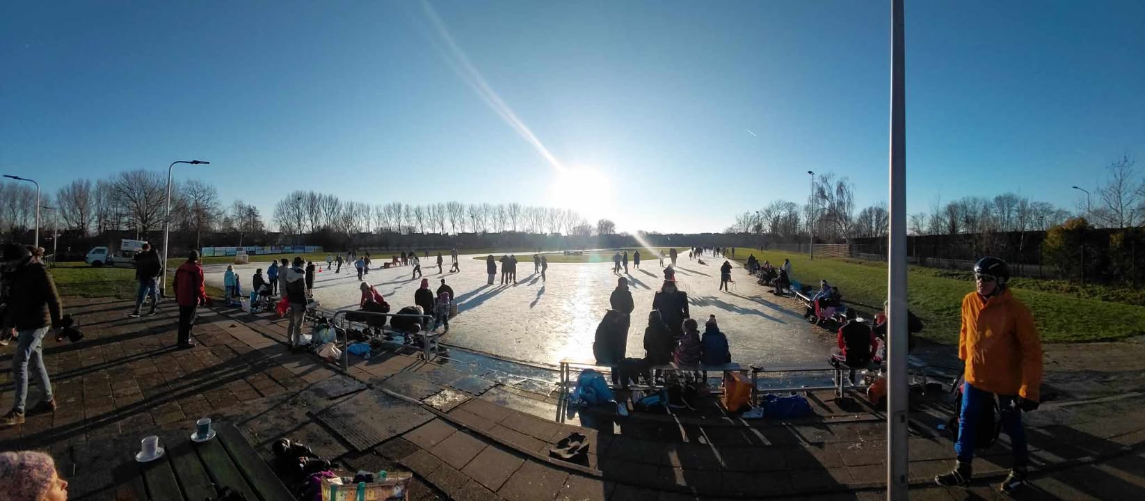 Natalie Vermeegen maakte de volgende foto bij IJsbaan Warmond