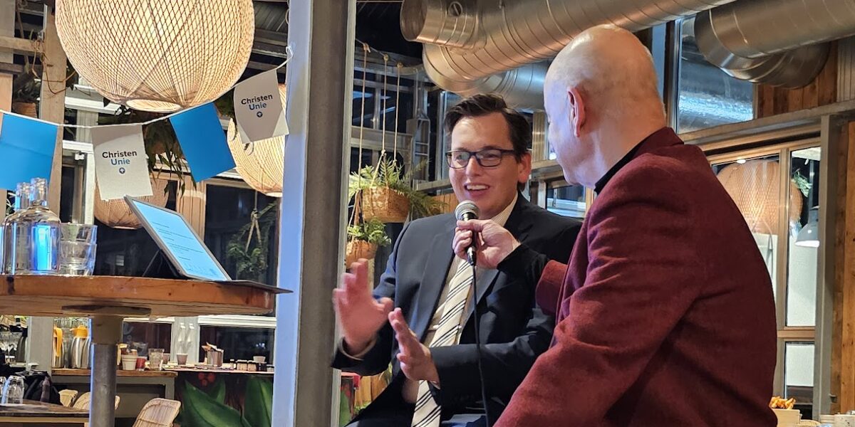 Kamerlid Grinwis te gast bij ChristenUnie-SGP Leiderdorp