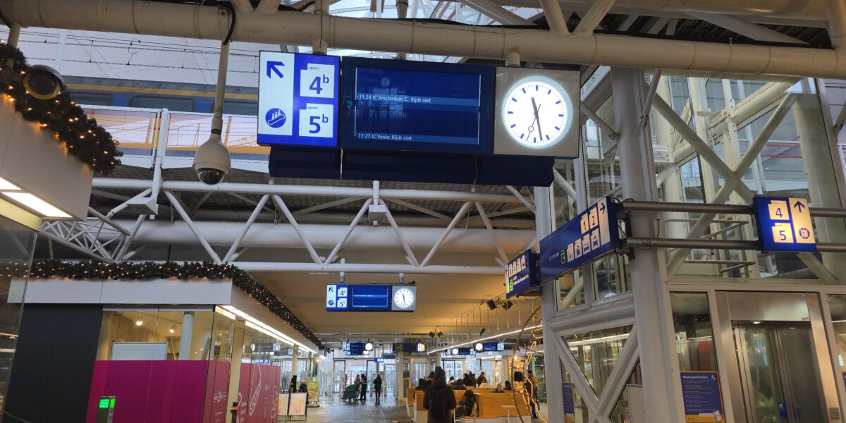 Ook dit weekend winterregeling op het spoor