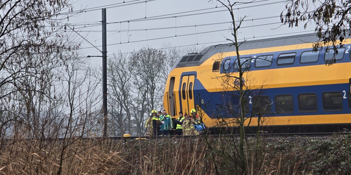 Geen treinverkeer tussen Leiden en Den Haag door aanrijding