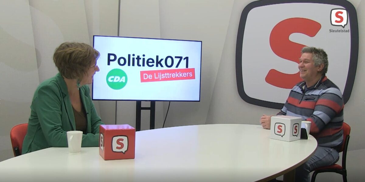 Politiek071: CDA Zoeterwoude-lijsttrekker Astrid Coene