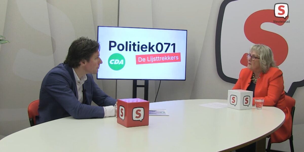 Politiek071: CDA Voorschoten-lijsttrekker Bart van Horck