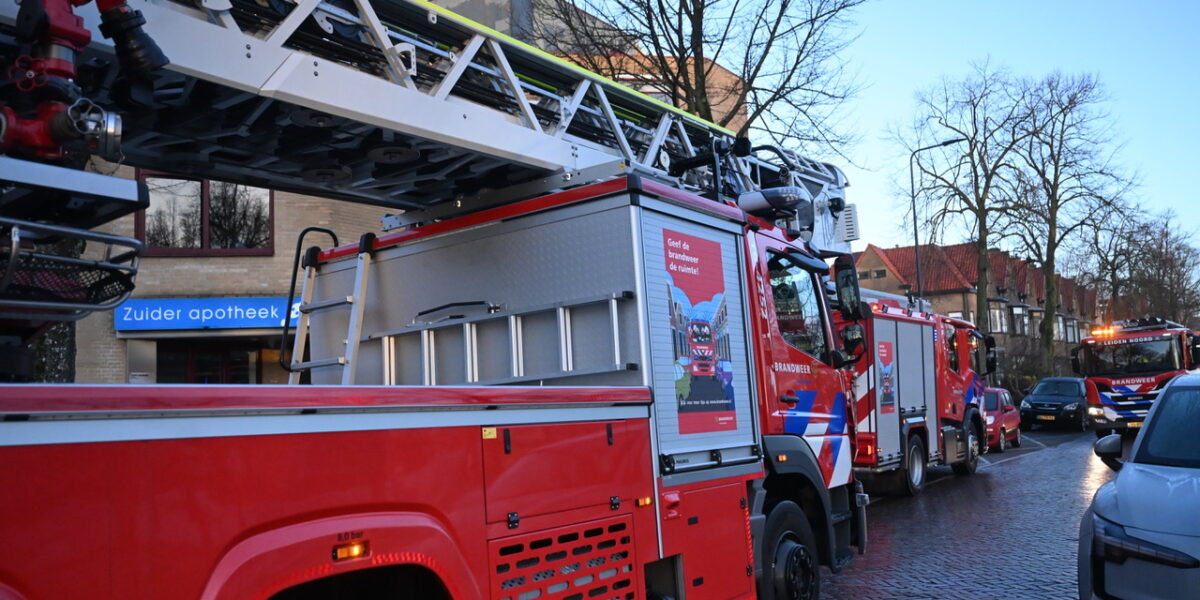 Brandweer rukt uit voor brandmelding in gezondheidscentrum