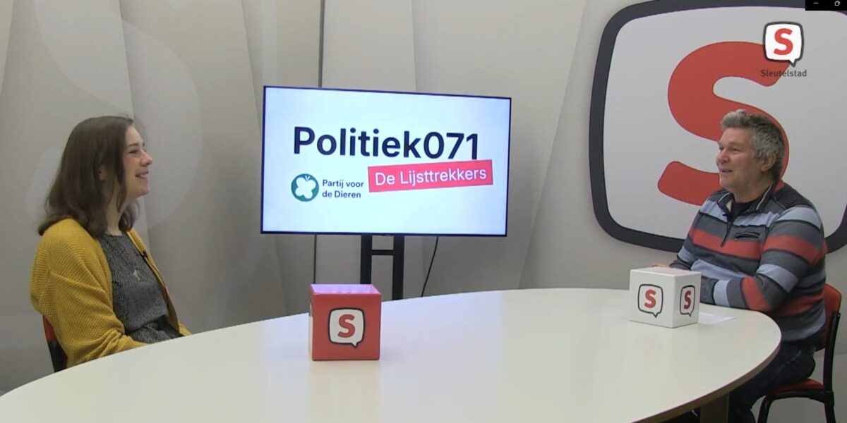 Politiek071: Partij voor de Dieren Leiden-lijsttrekker Kirsten Schuil