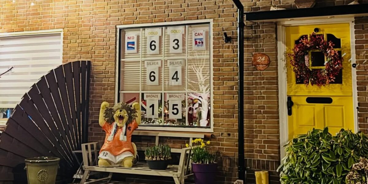 Olympisch huis in Oegstgeest: 'Oranje vs Canucks'