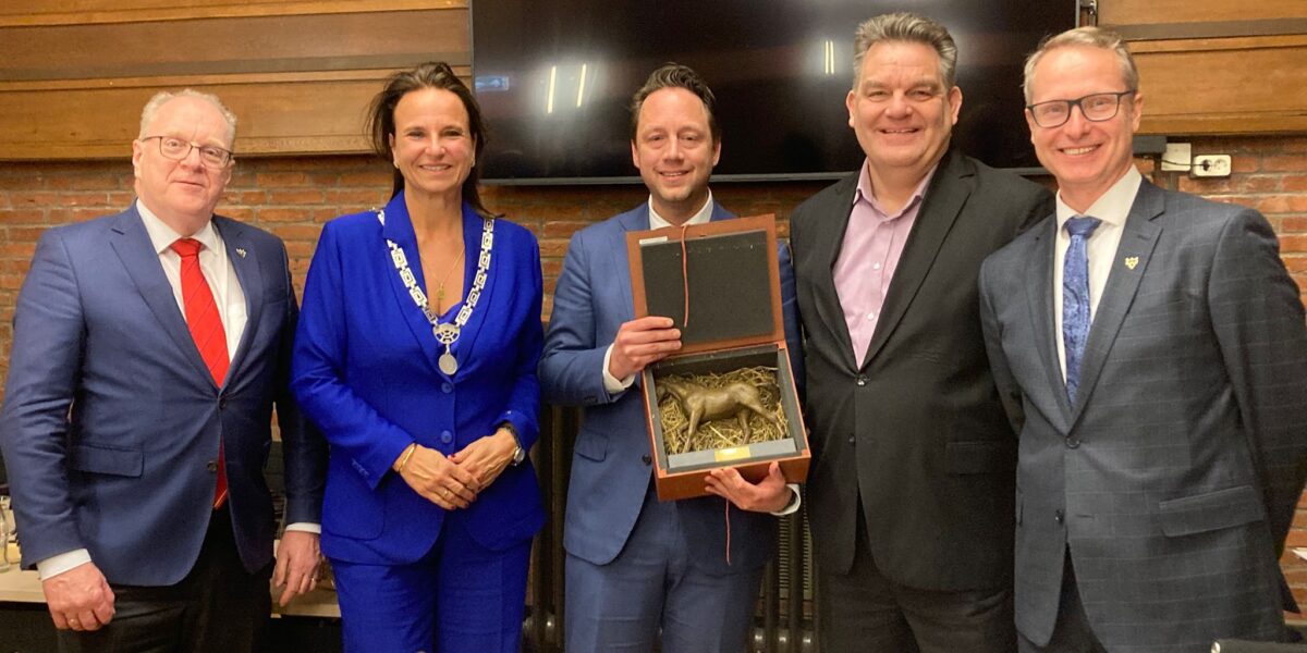 Na zes jaar wethouderschap nam Paul de Bruijn afscheid van Voorschotense raad