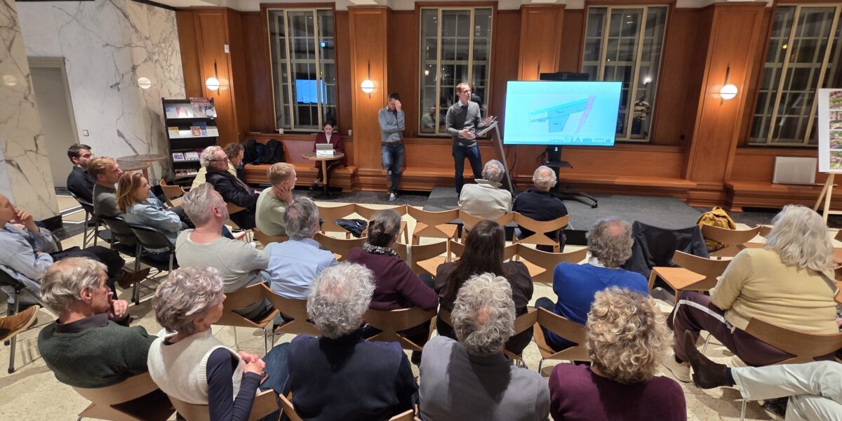 Omwonenden Kaasmarkt vol vragen over vergroeningsplannen