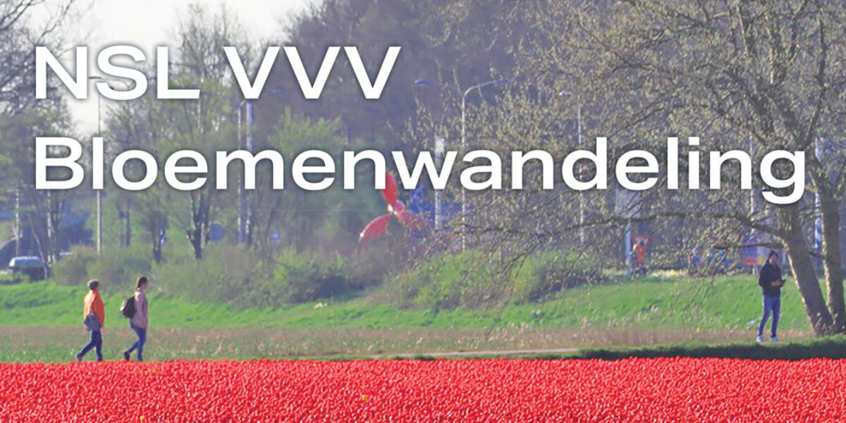 Bloemenwandeling Bollenstreek