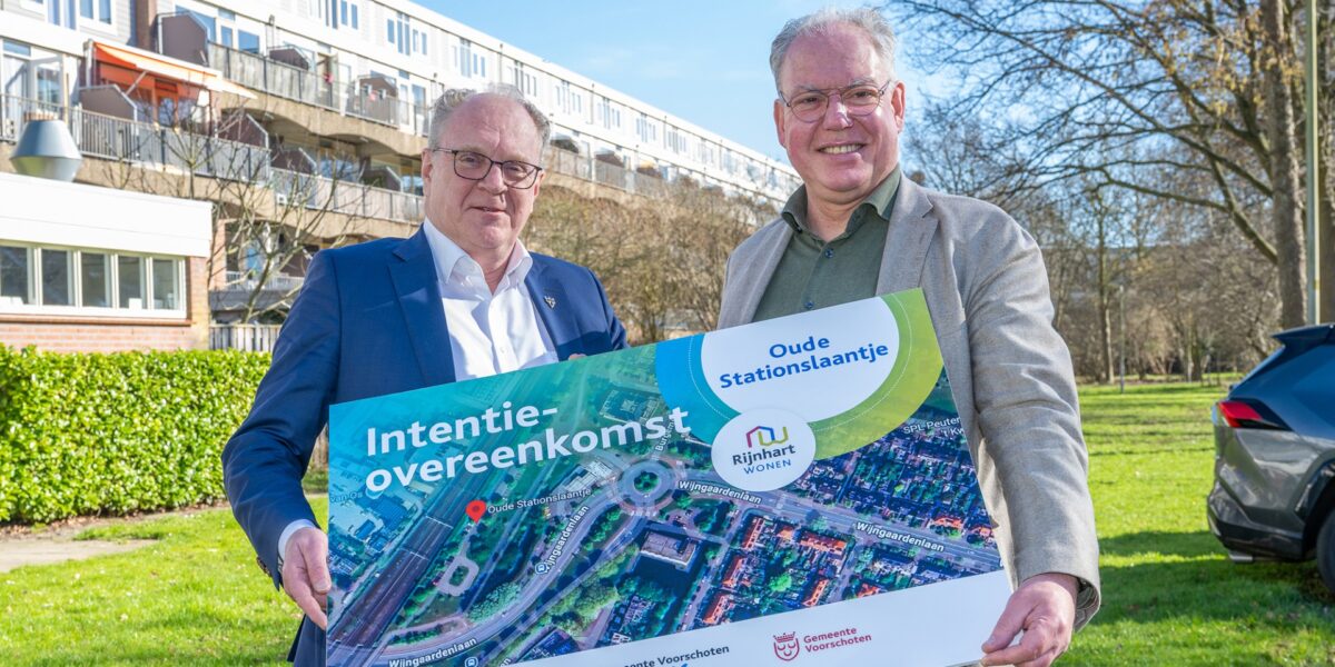 Rijnhart en gemeente Voorschoten tekenen voor 140 woningen