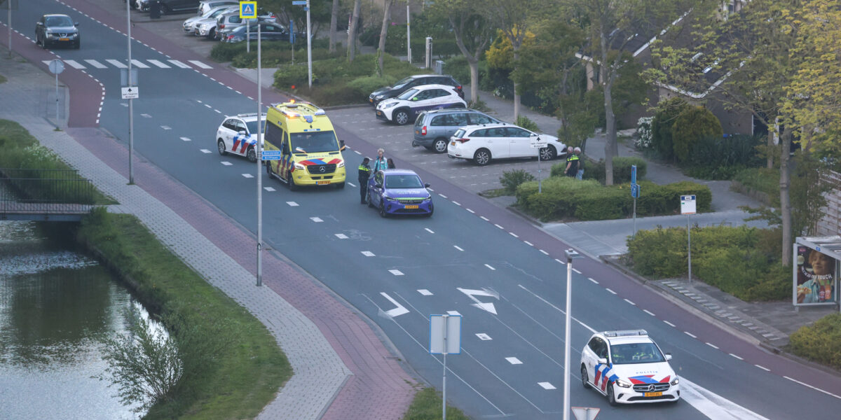 Gewonde bij aanrijding in Leiderdorp