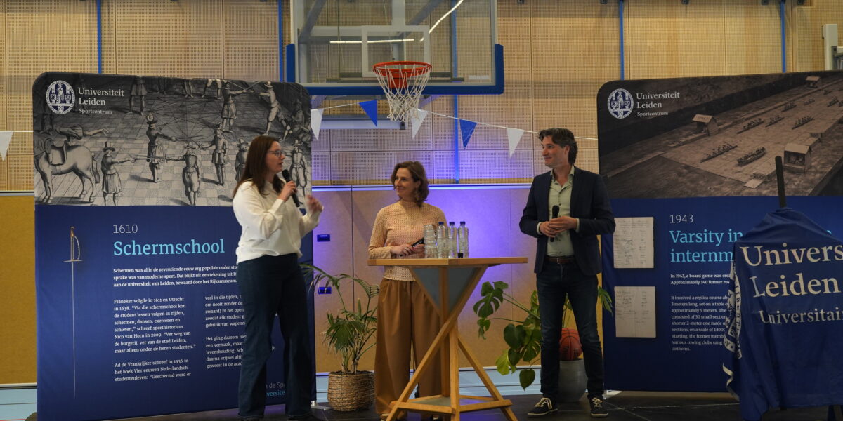 Universiteit Leiden pakt uit bij opening nieuwe sportcentrum