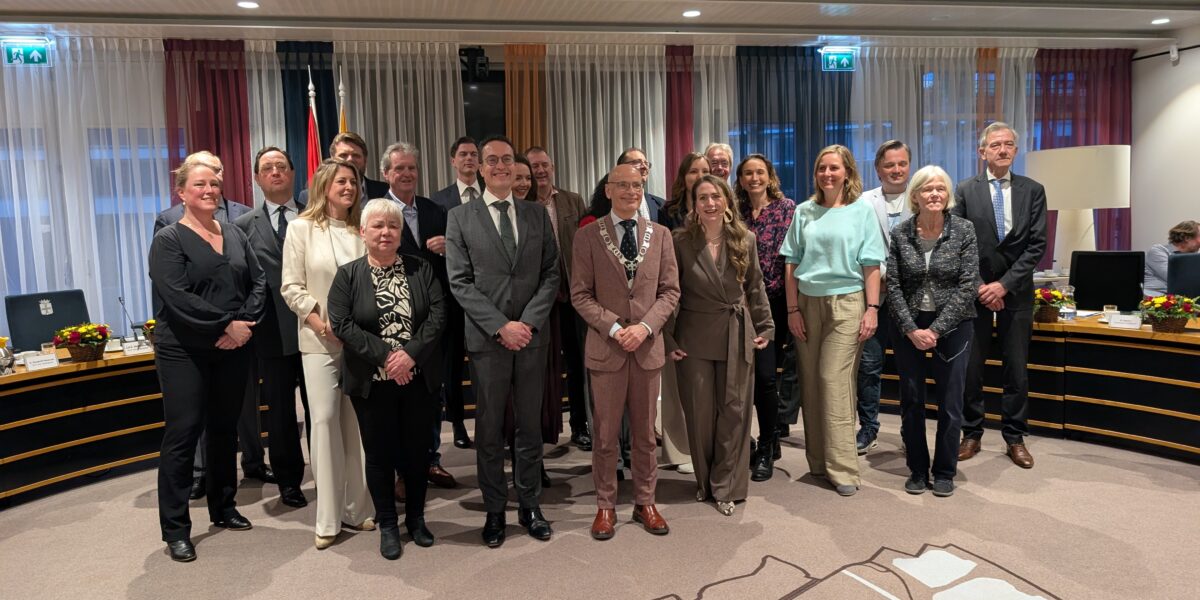 Nieuwe gemeenteraad Oegstgeest geïnstalleerd