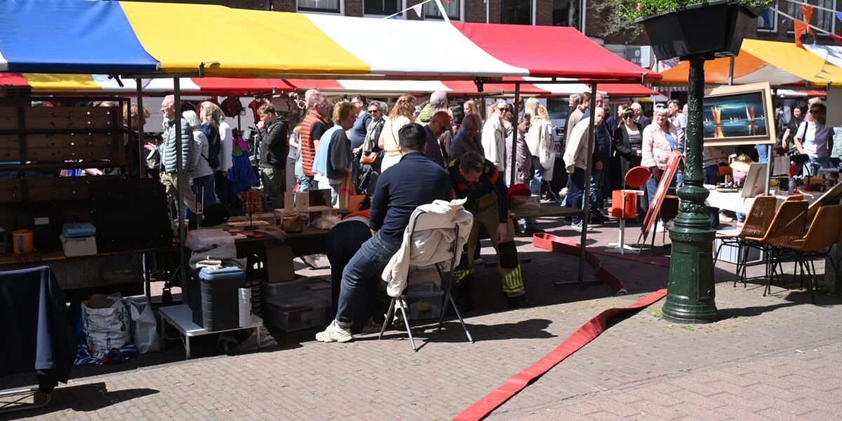 Flinke lekkage in galerie