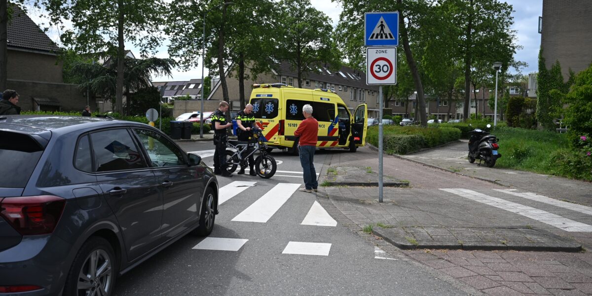 Fatbiker aangereden op kruising in Voorschoten