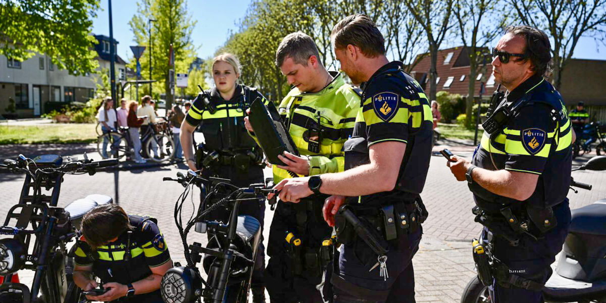 Tientallen boetes bij fatbikecontroles