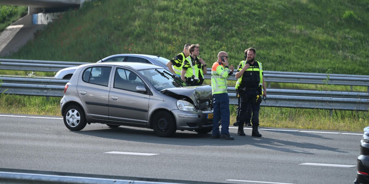 Tweede botsing op A4 bij Leiden in enkele uren