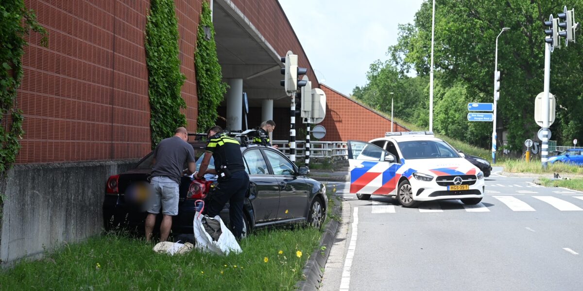 Flinke schade bij botsing Wassenaar