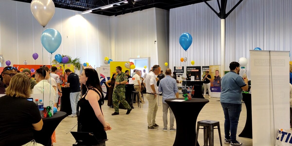 Werknemers en werkgevers gematcht bij Werkfestival