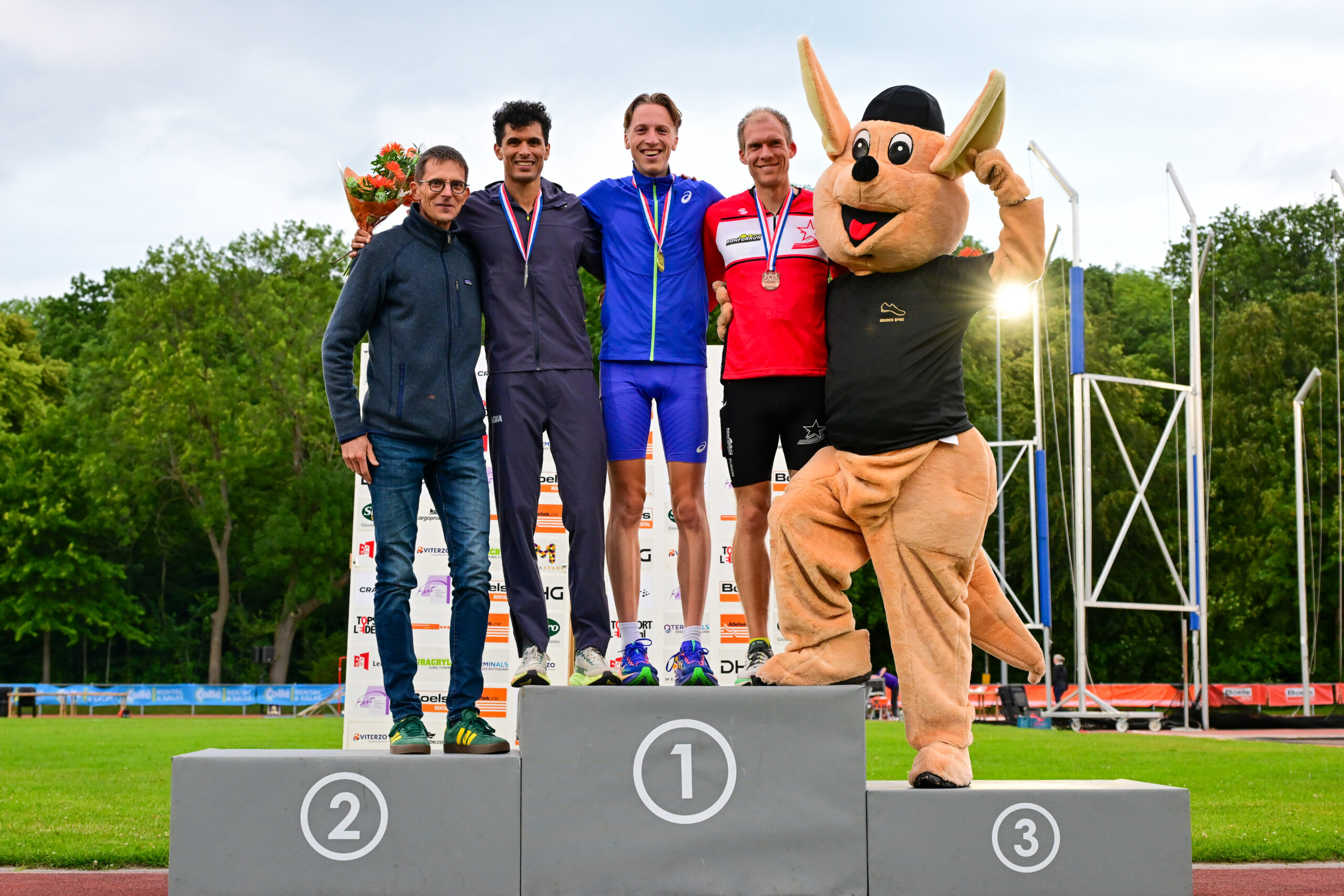 podium NK 10 km mannen (foto: Erik van Leeuwen)
