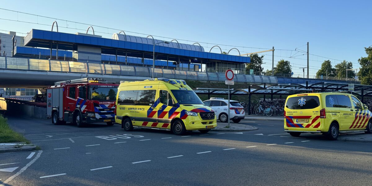 Treinverkeer Leiden - Den Haag gestremd bij station de Vink