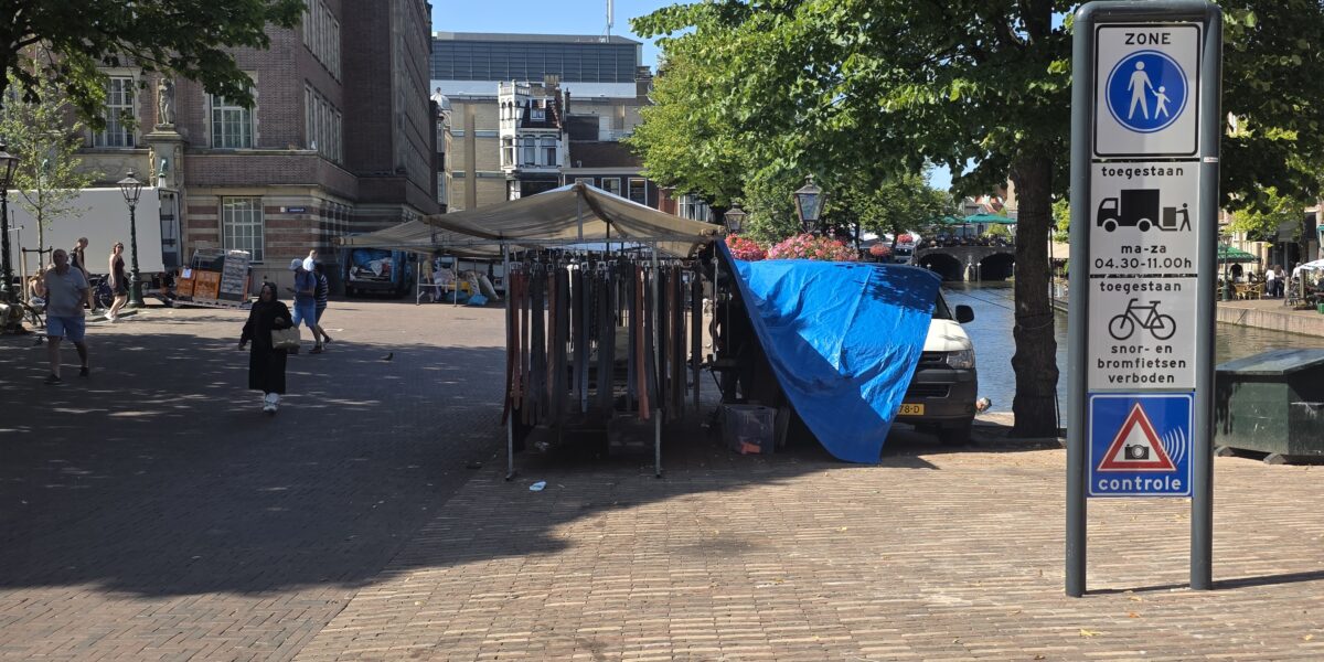 Leiden gaat waarschuwingsbrieven autoluwe binnenstad verduidelijken