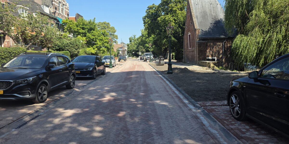 Herinrichting Jan van Houtkade grotendeels voltooid