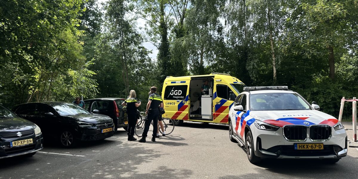 Vrouw aangereden door racefietser