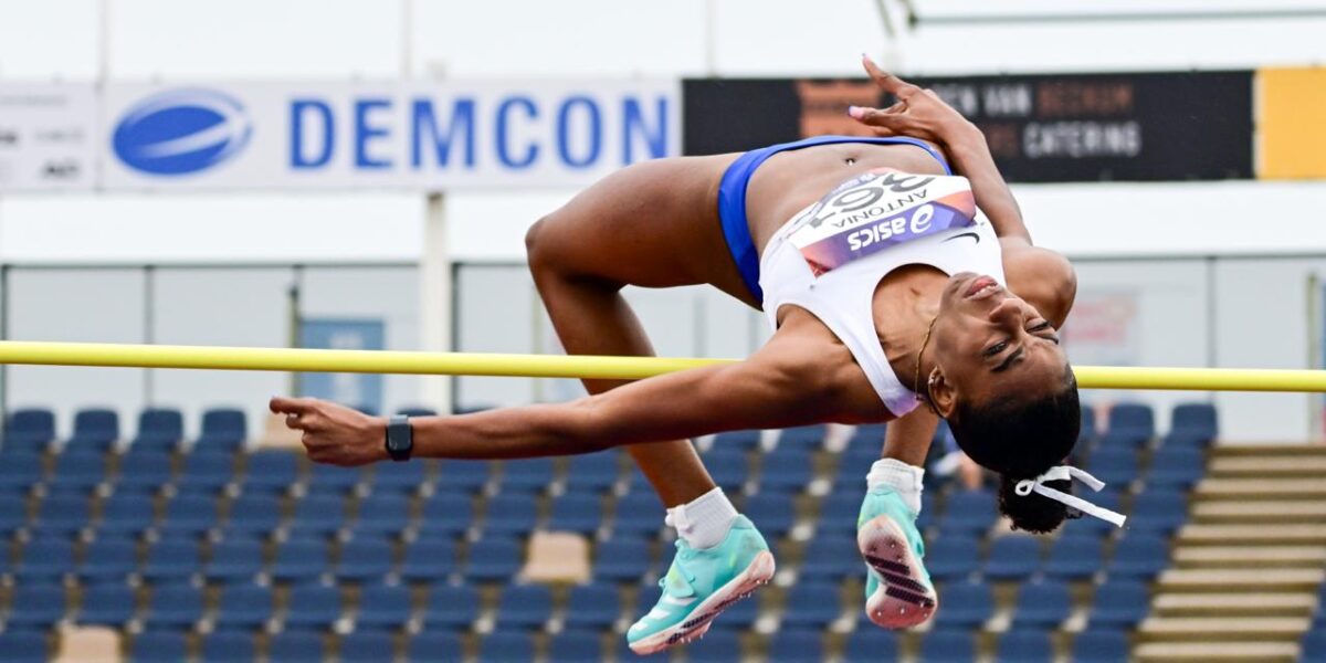 Glenka Antonia Nederlands kampioen hoogspringen