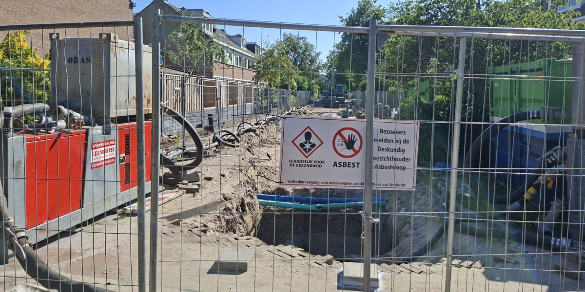 Voorschoten Lokaal heeft zorgen over asbest bij Adegeest