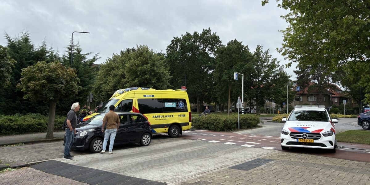 Gewonde bij aanrijding op Lammenschansweg