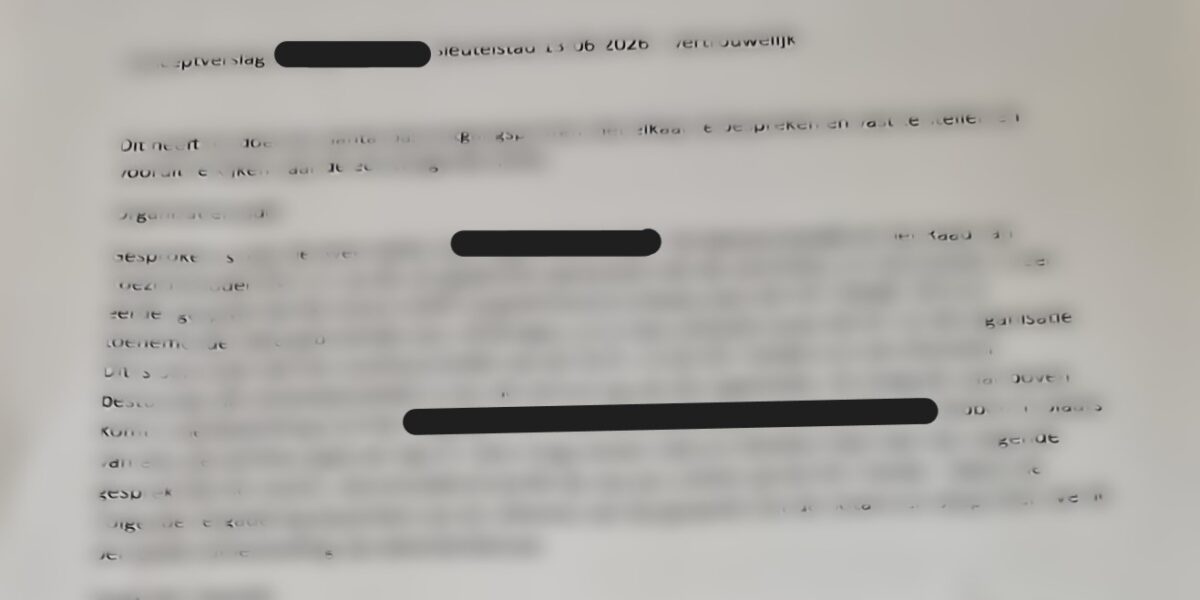 Voorschoten op vingers getikt om openbare persoonsgegevens